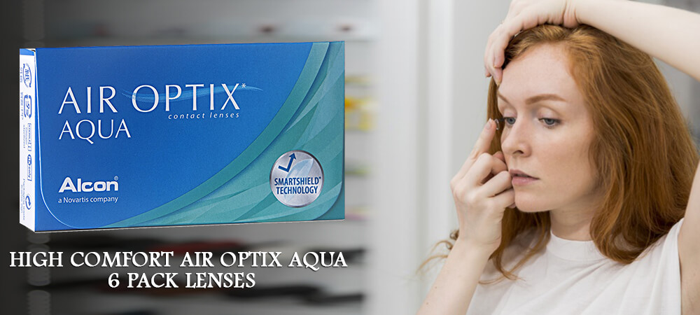 HIGH COMFORT AIR OPTIX AQUA 6 PACK LENSES