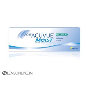 Johnson & Johnson 1-Day Acuvue Moist Multifocal Contact Lenses (30 Lens/Box)