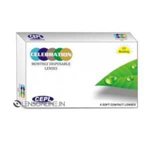 Celebration Clear Monthly Disposable lenses Monthly (6 lens/box)