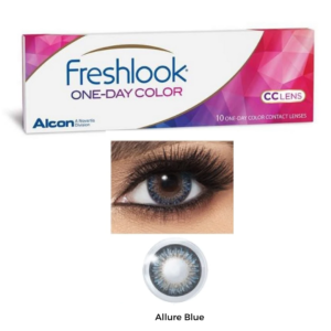 FRESHLOOK CC Allure Blue Color One Day (10 Lens/Box)