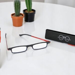 Esperto Readers Flatty Black (Blue Cut)