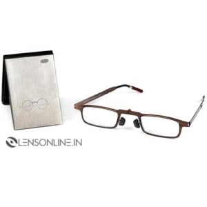 Esperto Readers Slim Fold Brown (Blue Cut)