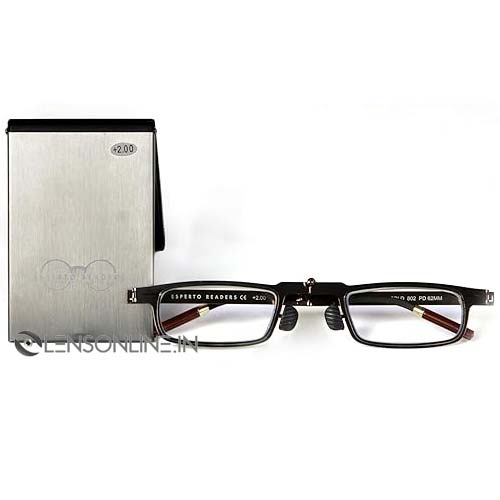 Esperto Readers Slim Fold Brown (Blue Cut)